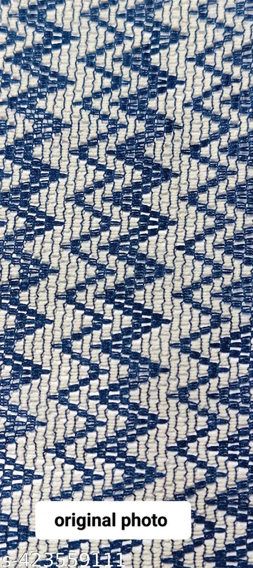Navy Crochet Shirt for Men