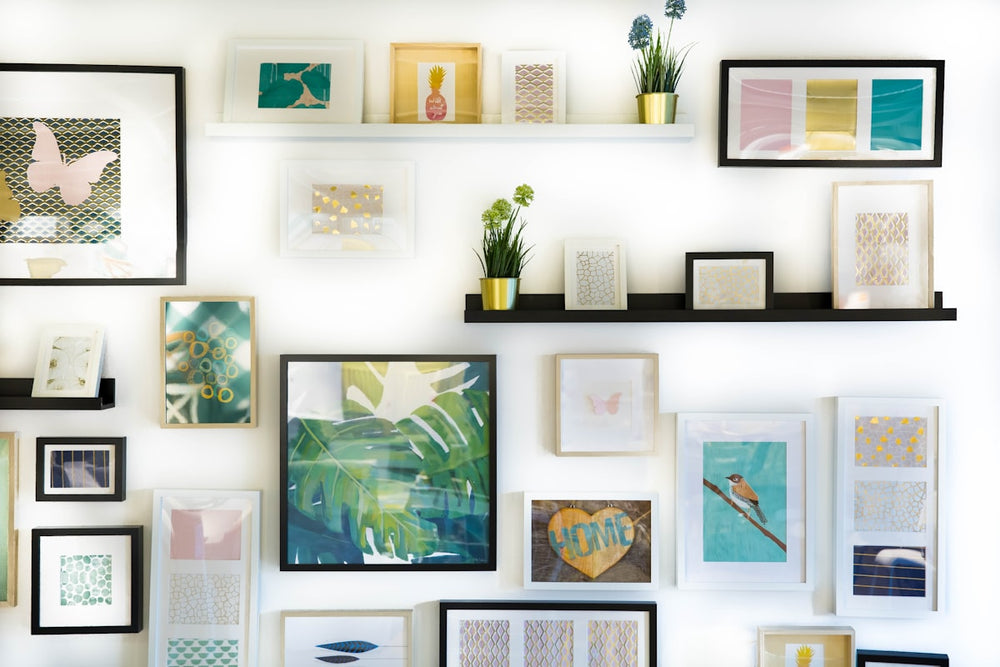 Abstract Beige Wall Art