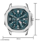 Katori Square Green Watch