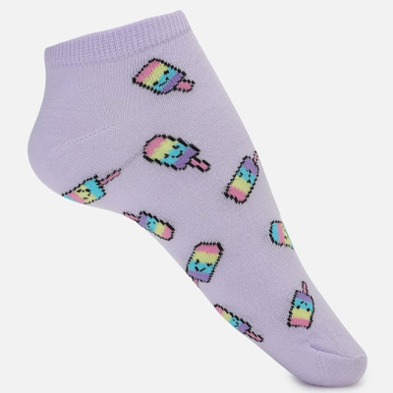 Women Printed Ankle-Length Socks