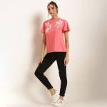 Women Pink Printed Top