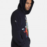 Men Blue Red Bull Racing Dynamic Bull Logo Hoodie