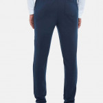 Men Navy Blue Solid Slim-Fit Jogger